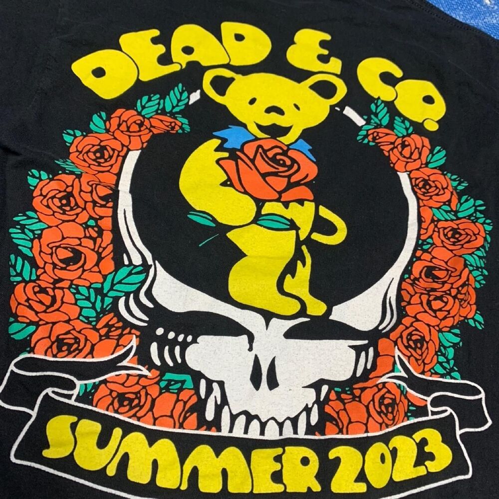 Dead to Me Summer 2023 black cotton Small